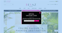 Desktop Screenshot of besazboutique.com